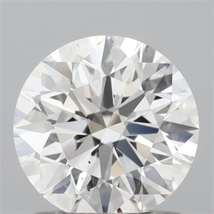 Picture of Lab Grown Diamond 1.05 Carats, Round with Ideal Cut, D Color, VS2 Clarity and Certified by IGI