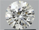 Diamante Natural 0.58 quilates, Redondo , Color I, claridad VVS1 y certificado GIA