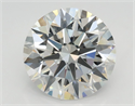Lab Grown Diamond 3.04 Carats, Round with Excellent Cut, E Color, VS1 Clarity and Certified by GIA