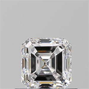 Foto Diamante Natural 0.70 quilates, Asscher , Color D, claridad VS1 y certificado GIA de