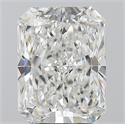 Natural Diamond 3.51 Carats, Radiant with  Cut, G Color, SI1 Clarity and Certified by GIA