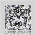 Diamante Natural 1.01 quilates, Princesa , Color H, claridad VVS1 y certificado GIA