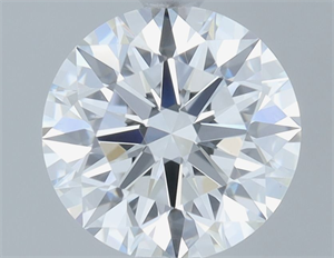 Picture of Natural Diamond 0.70 Carats, Round with Excellent Cut, H Color, VS1 Clarity and Certified by GIA