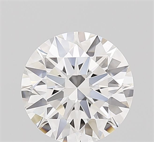 Picture of Lab Grown Diamond 2.10 Carats, Round with Ideal Cut, E Color, VVS1 Clarity and Certified by IGI