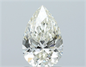 Diamante Natural 1.04 quilates, De pera , Color K, claridad IF y certificado GIA