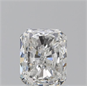 Natural Diamond 1.01 Carats, Radiant with  Cut, F Color, VVS1 Clarity and Certified by GIA
