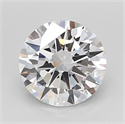 Del inventario de diamantes de laboratorio, 3.08 quilates, Redondo , Color D, claridad VS1 y certificado IGI