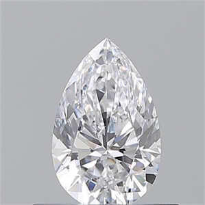 Foto Diamante Natural 0.50 quilates, De pera , Color D, claridad VS1 y certificado GIA de