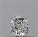 Diamante Natural 0.23 quilates, Radiante , Color E, claridad VVS1 y certificado GIA