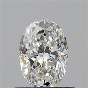 Foto Diamante Natural 0.57 quilates, Ovalado , Color H, claridad VS2 y certificado GIA de