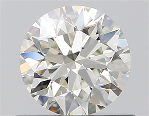 Picture of Natural Diamond 0.60 Carats, Round with Excellent Cut, I Color, VVS1 Clarity and Certified by IGI