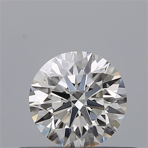 Picture of Natural Diamond 0.42 Carats, Round with Excellent Cut, F Color, VVS2 Clarity and Certified by GIA