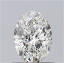 Diamante Natural 0.70 quilates, Ovalado , Color F, claridad VS1 y certificado GIA