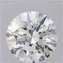 Natural Diamond 0.95 Carats, Round with Excellent Cut, I Color, VVS2 Clarity and Certified by GIA