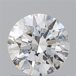 Picture of Natural Diamond 0.95 Carats, Round with Excellent Cut, I Color, VVS2 Clarity and Certified by GIA