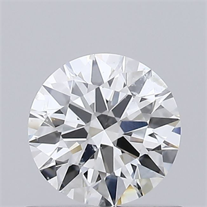 Picture of Natural Diamond 0.54 Carats, Round with Excellent Cut, G Color, SI2 Clarity and Certified by GIA