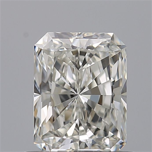 Picture of Natural Diamond 0.70 Carats, Radiant with  Cut, F Color, VVS1 Clarity and Certified by IGI