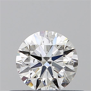 Picture of Natural Diamond 0.40 Carats, Round with Excellent Cut, H Color, SI2 Clarity and Certified by GIA