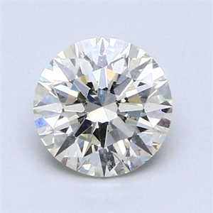 Picture of Natural Diamond 1.22 Carats, Round with Excellent Cut, M Color, SI1 Clarity and Certified by GIA