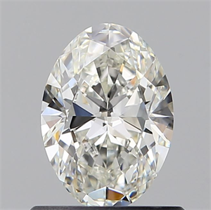 Foto Diamante Natural 0.70 quilates, Ovalado , Color H, claridad VVS1 y certificado GIA de