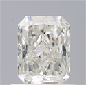 Natural Diamond 0.71 Carats, Radiant with  Cut, H Color, VS1 Clarity and Certified by GIA