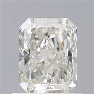 Picture of Natural Diamond 0.71 Carats, Radiant with  Cut, H Color, VS1 Clarity and Certified by GIA
