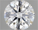 Del inventario de diamantes de laboratorio, 1.01 quilates, Redondo , Color D, claridad VVS1 y certificado IGI