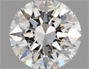 Natural Diamond 0.40 Carats, Round with Excellent Cut, F Color, SI1 Clarity and Certified by GIA