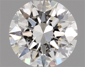 Picture of Natural Diamond 0.40 Carats, Round with Excellent Cut, F Color, SI1 Clarity and Certified by GIA