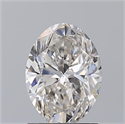 Natural Diamond 1.50 Carats, Oval with  Cut, I Color, VVS2 Clarity and Certified by GIA