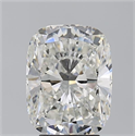 Natural Diamond 4.05 Carats, Cushion with  Cut, G Color, VS1 Clarity and Certified by GIA