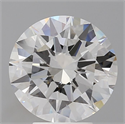 Lab Grown Diamond 4.46 Carats, Round with Excellent Cut, E Color, VVS2 Clarity and Certified by IGI