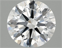 Lab Grown Diamond 1.42 Carats, Round with Ideal Cut, E Color, VS1 Clarity and Certified by IGI