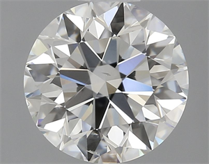 Foto Diamante Natural 1.05 quilates, Redondo , Color I, claridad SI1 y certificado GIA de