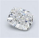 Diamante Natural 1.02 quilates, Del cojín , Color F, claridad VS1 y certificado GIA