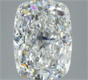 Natural Diamond 2.50 Carats, Cushion with  Cut, G Color, SI2 Clarity and Certified by GIA