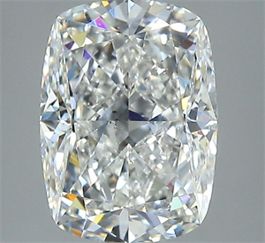 Picture of Natural Diamond 2.50 Carats, Cushion with  Cut, G Color, SI2 Clarity and Certified by GIA