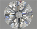 Diamante Natural 3.00 quilates, Redondo , Color J, claridad SI1 y certificado GIA
