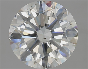 Foto Diamante Natural 3.00 quilates, Redondo , Color J, claridad SI1 y certificado GIA de