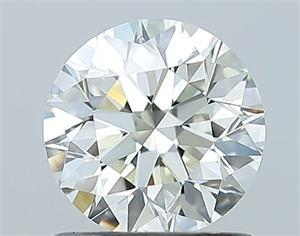 Foto Diamante Natural 1.00 quilates, Redondo , Color K, claridad VS1 y certificado GIA de