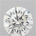 Lab Grown Diamond 3.30 Carats, Round with Excellent Cut, F Color, VVS2 Clarity and Certified by IGI
