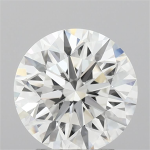 Picture of Lab Grown Diamond 3.30 Carats, Round with Excellent Cut, F Color, VVS2 Clarity and Certified by IGI