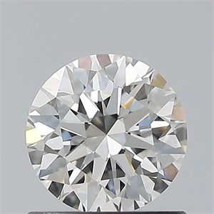 Picture of Natural Diamond 0.80 Carats, Round with Excellent Cut, H Color, VVS2 Clarity and Certified by GIA