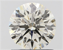 Natural Diamond 1.00 Carats, Round with Excellent Cut, J Color, SI1 Clarity and Certified by IGI