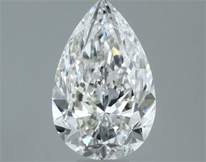 Foto Diamante Natural 1.21 quilates, De pera , Color F, claridad SI1 y certificado IGI de