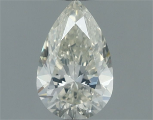 Picture of Natural Diamond 0.50 Carats, Pear with  Cut, J Color, VS2 Clarity and Certified by IGI