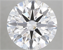 Del inventario de diamantes de laboratorio, 4.03 quilates, Redondo , Color D, claridad VS1 y certificado GIA