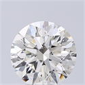 Diamante Natural 2.71 quilates, Redondo , Color J, claridad SI1 y certificado GIA