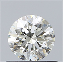 Natural Diamond 0.50 Carats, Round with Excellent Cut, L Color, VVS2 Clarity and Certified by GIA