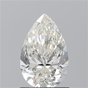 Picture of Natural Diamond 1.21 Carats, Pear with  Cut, J Color, SI1 Clarity and Certified by GIA